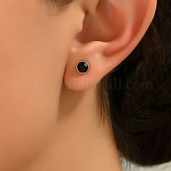 Комплект из цветных серег с одним камнем для женщин YJ1820