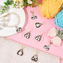 Маркеры стежков для говорящей доски из сплава эмали HJEW-AB00199