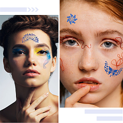 Шаблоны трафаретов для рисования лица из пластика для домашних животных DIY-WH0304-914A