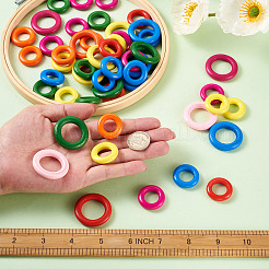 Соединительное кольцо из натурального дерева&nbsp;WOOD-TA0001-62