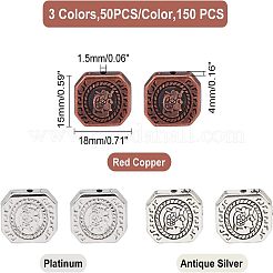 150шт 3 стильные пластиковые бусины ccb CCB-FH0001-06