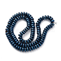 Гальванические бусины из натуральной лавы&nbsp;G-A256-E01-01H