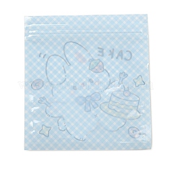 Квадратные пластиковые пакеты с застежкой-молнией OPP-K001-04B