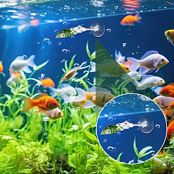 Выставочные зажимы для пластиковых изделий с присоской&nbsp;LS-DIY-WH0430-389