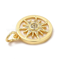 Подвески из латуни и кубического циркония KK-G459-02G-02