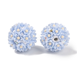 Ручной полимерной глины шариков Rhinestone CLAY-H003-03B