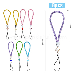 1 комплект ремней для запястья из искусственной кожи HJEW-FH0006-50