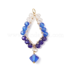 Стеклянные подвески&nbsp;PALLOY-JF04731-01