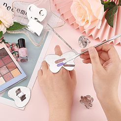 Сплав и нержавеющая сталь 430 и 410 палитра и двойная ложка палитра шпатели палка стержень MRMJ-FG0001-13