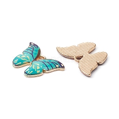 Подвески из сплава с принтом 10 цветов&nbsp;ENAM-YW0003-19