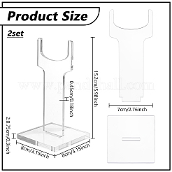 2 сумка акриловые подставки для игрушечного длинноствольного оружия&nbsp;ODIS-PH0001-91A