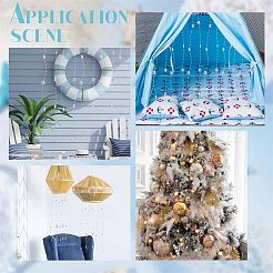 Абс пластиковые бусы ленты OCOR-WH0066-81A