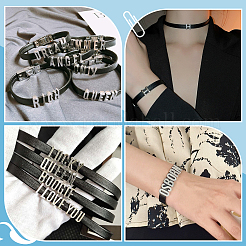 Тибетский стиль сплава алфавит слайд подвески TIBEP-PH0004-49AS