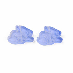 Двухцветный прозрачный стеклянный шарик&nbsp;GLAA-Q092-03-C03