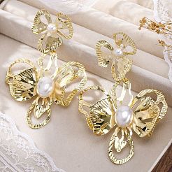 Серьги-гвоздики из сплава&nbsp;LS-EJEW-M075-09G