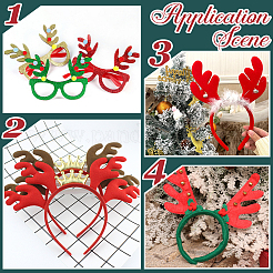 40 шт. 2 стиля украшения на рождественскую тематику аксессуары FIND-GF0007-14A