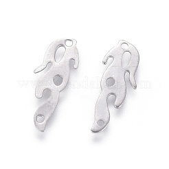 Не тускнеющие филигранные соединительные звенья из нержавеющей стали 201 X-STAS-F231-082P