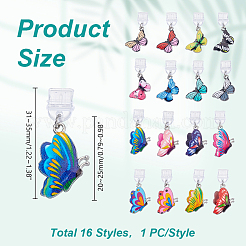 16шт пластиковые мобильные пылезащитные заглушки HJEW-WH00139