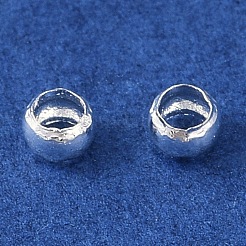 Зажимные бусины из латуни&nbsp;X-KK-N254-42A-S