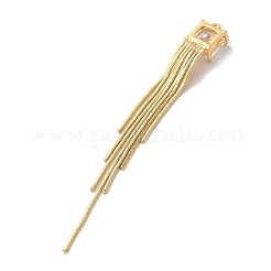 Латунная цепочка со змеиной кисточкой большие кулоны KK-B079-01G