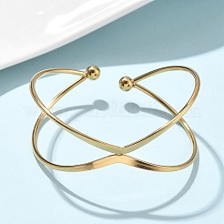 Браслеты-манжеты из нержавеющей стали 304 BJEW-L682-033G