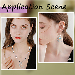 50 шт. подвески-шармы из сплава в тибетском стиле с двумя петлями&nbsp;TIBE-SC0009-30