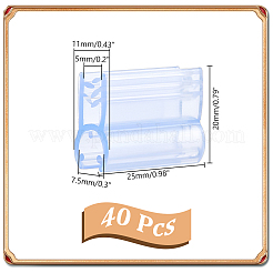 Пластиковые зажимы для заметок AJEW-WH0542-015