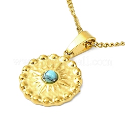 Ожерелья из нержавеющей стали 304 с панцирными цепочками&nbsp;NJEW-K264-02G