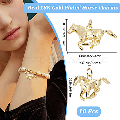 10шт латунные подвески&nbsp;KK-BBC0021-63