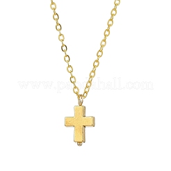 Ожерелья из сплава крестов&nbsp;NJEW-JN05187-01