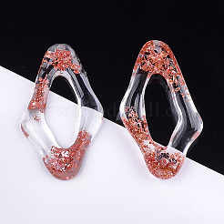 Прозрачные смоляные подвески CRES-S362-010A