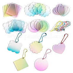 20шт 10 стиля акриловые пустые подвески&nbsp;DIY-CJC0002-012