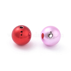 Рождественская тематика уф-покрытие акриловые бусины PACR-B003-01A