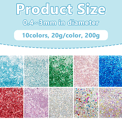 Пузырьковые бусы GLAA-OC0001-01