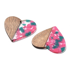 Подвески из смолы и ореха&nbsp;FIND-R051-09A