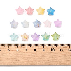 200 шт. матовые акриловые подвески&nbsp;OACR-FP0001-25