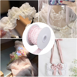 10 ярд плоского эластичного шнура для чинлона&nbsp;OCOR-WH0070-75C