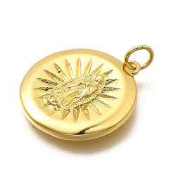 Латунные подвески Девы Марии KK-S508-27G-03