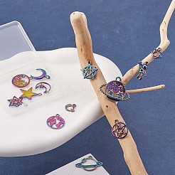 14 шт. подвески и кулоны из хирургической нержавеющей стали 316l на космическую тематику JX097A