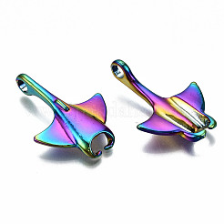 Подвески из сплава цвета радуги PALLOY-S180-009-RS