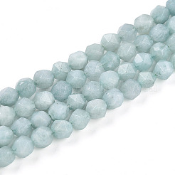 Натуральный майяр нефрит / бурманский нефрит бисерные пряди G-T108-27A-01