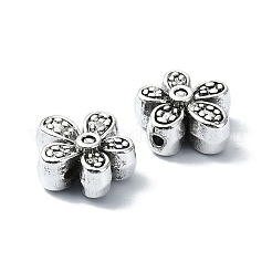 Сплавочные овальные бусины тибетского стиля  TIBEB-F065-01AS-01