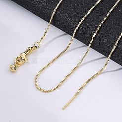 Латунная венецианская цепочка&nbsp;LS-NJEW-E151-04G