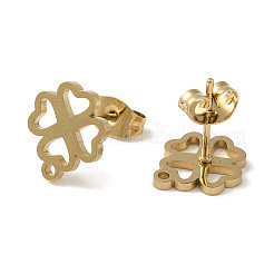 Ионное покрытие (ip) 304 нержавеющая сталь гвоздики фурнитура для сережек STAS-I206-65G