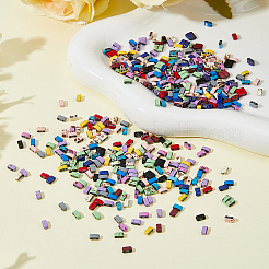 400 шт. 16-цветные немагнитные синтетические гематитовые бусины&nbsp;G-DC0001-46