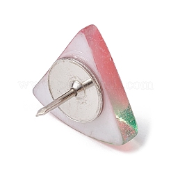 Булавки с изображением кабошона из фруктовой смолы&nbsp;AJEW-TB00009