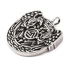 Большие подвески из хирургической нержавеющей стали 316 STAS-Z073-46AS