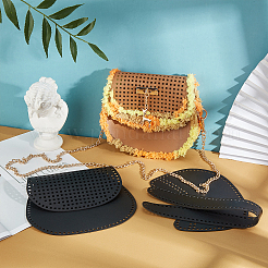 Дно корзины из искусственной кожи DIY-WH0209-45A