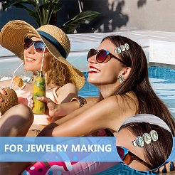 10 шт. кабошоны из натуральной ракушки пауа FIND-BC0005-54