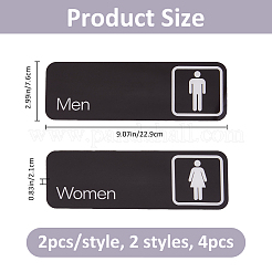 4 шт. 2 вида акриловых самоклеящихся наклеек&nbsp;DIY-FH0009-81